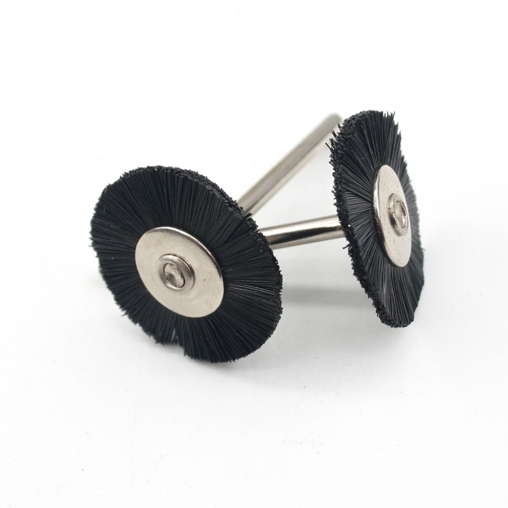 Bộ 9 Đầu Cọ Đánh Bóng Sợi Nylon 3mm Cho Máy Mài Điện