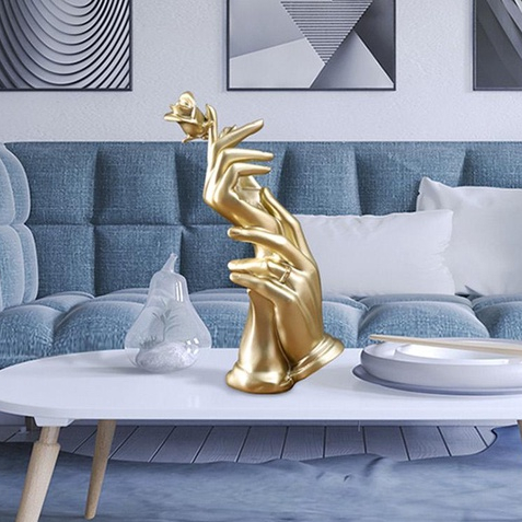 NiceOne Tượng cầm tay Hoa hồng Thiết kế bằng nhựa thân thiện với môi trường Phong cách cổ điển thanh lịch giữ hoa cho khách sạn văn phòng tại nhà