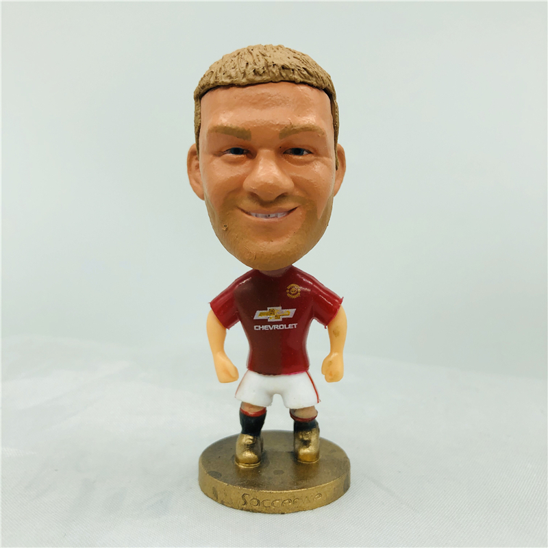 Búp Bê Cầu Thủ Bóng Đá manchester 10# Bộ Sưu Tập Búp Bê Rooney Smashford sheringham