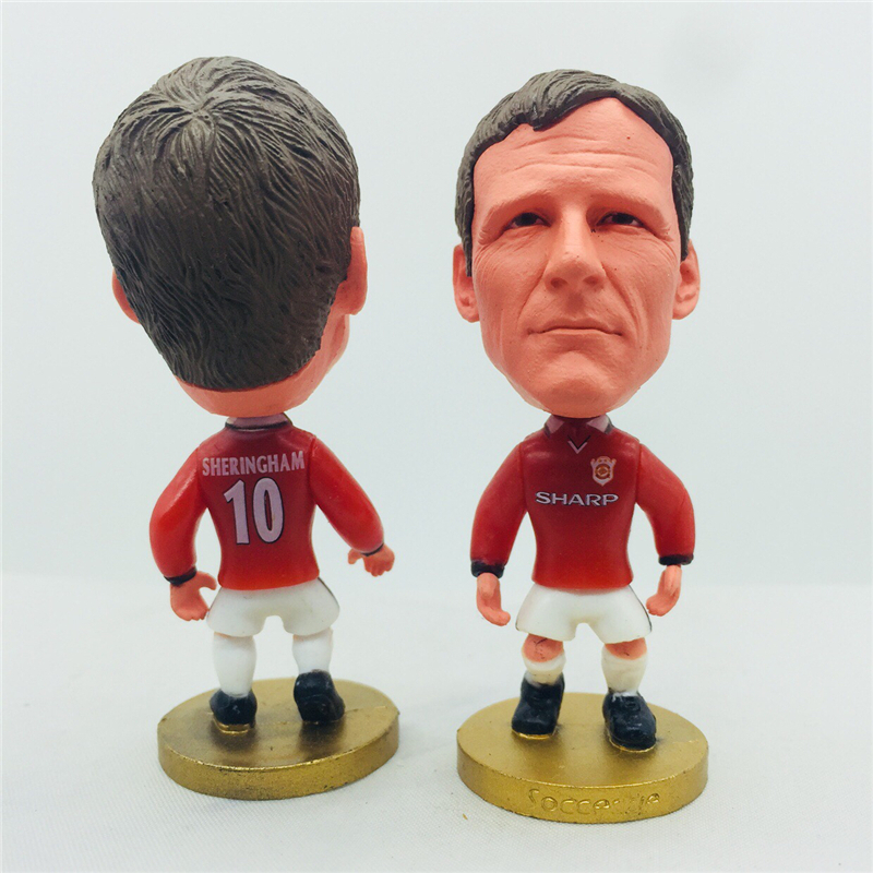 Búp Bê Cầu Thủ Bóng Đá manchester 10# Bộ Sưu Tập Búp Bê Rooney Smashford sheringham
