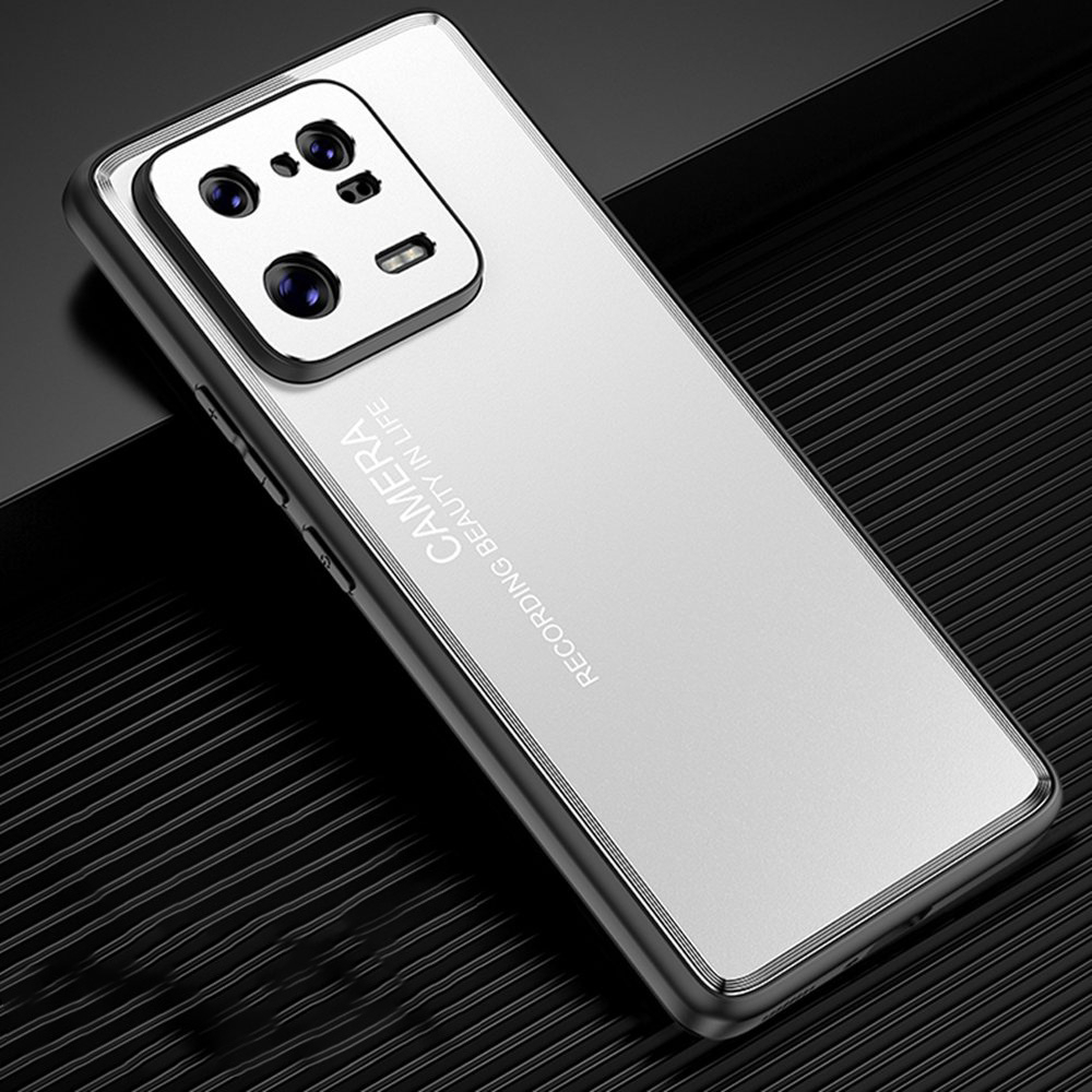 Ốp Điện Thoại Kim Loại Mặt Nhám Bảo Vệ Ống Kính Máy Ảnh Cho Xiaomi 12 12S 13 Pro 12X