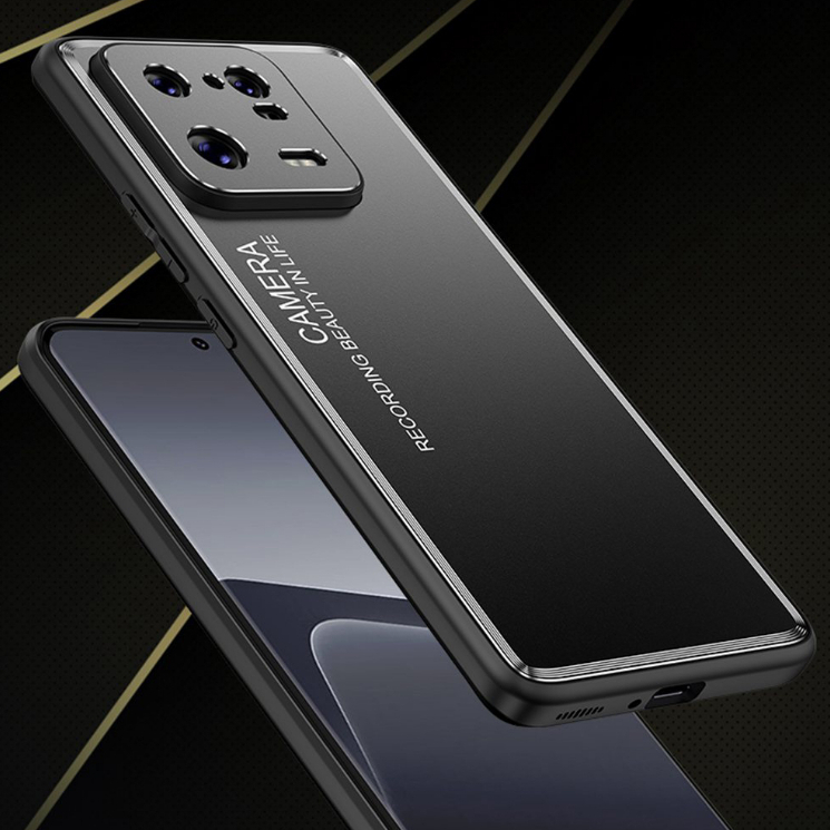 Ốp Điện Thoại Kim Loại Mặt Nhám Bảo Vệ Ống Kính Máy Ảnh Cho Xiaomi 12 12S 13 Pro 12X