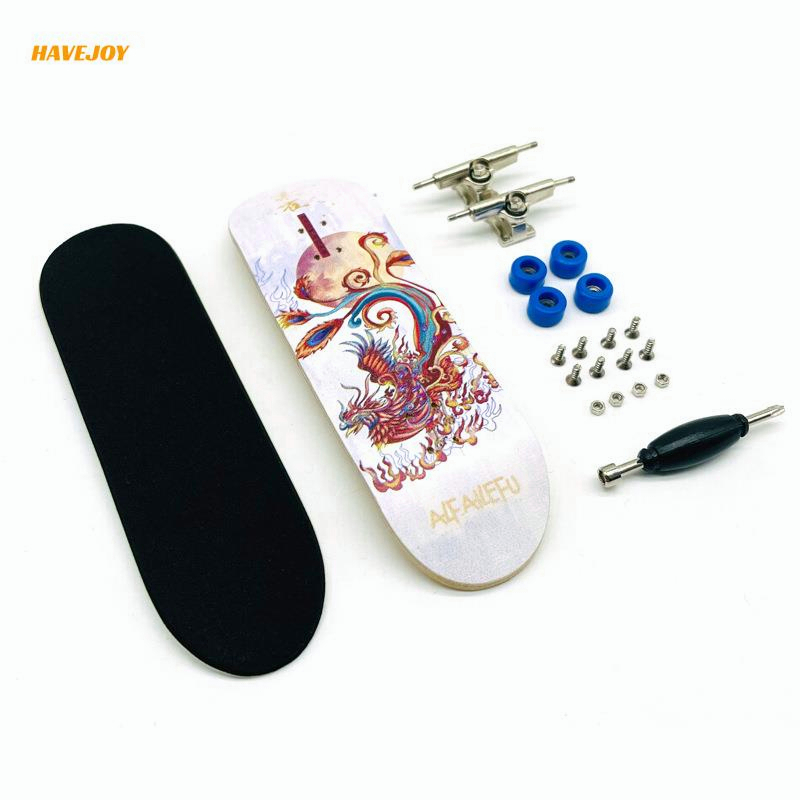 Havejoy Fingerboard 30mm Ván Trượt Ngón Tay Mini 5 Lớp Bằng Gỗ