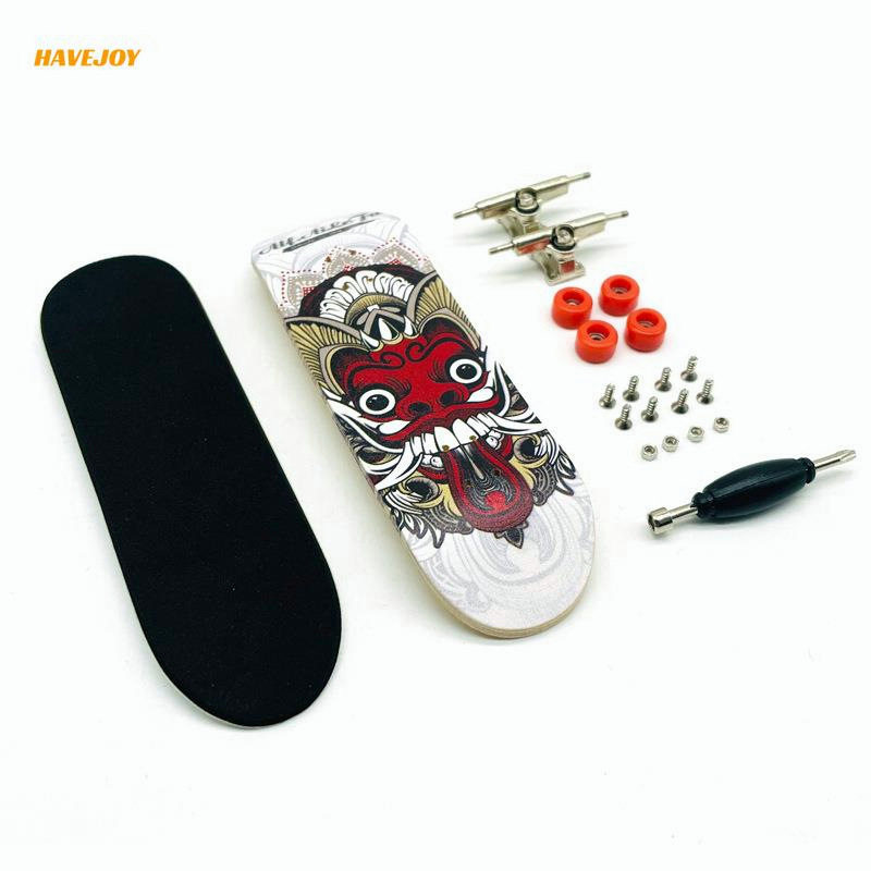 Havejoy Fingerboard 30mm Ván Trượt Ngón Tay Mini 5 Lớp Bằng Gỗ