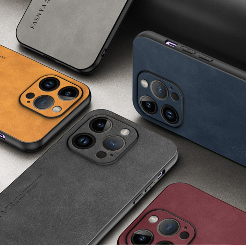 ốp lưng điện thoại kinh doanh Cashmere Tương thích với Cho iPhone 14 Pro Max 14 Plus 13 12 Pro Max X Xs Max XR Ốp cứng PC bảng nối đa năng chống vân tay đơn giản case