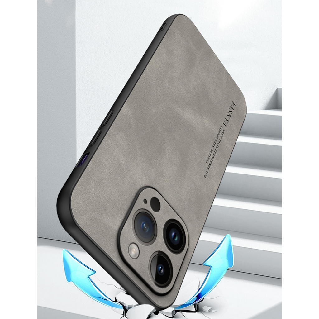 ốp lưng điện thoại kinh doanh Cashmere Tương thích với Cho iPhone 14 Pro Max 14 Plus 13 12 Pro Max X Xs Max XR Ốp cứng PC bảng nối đa năng chống vân tay đơn giản case