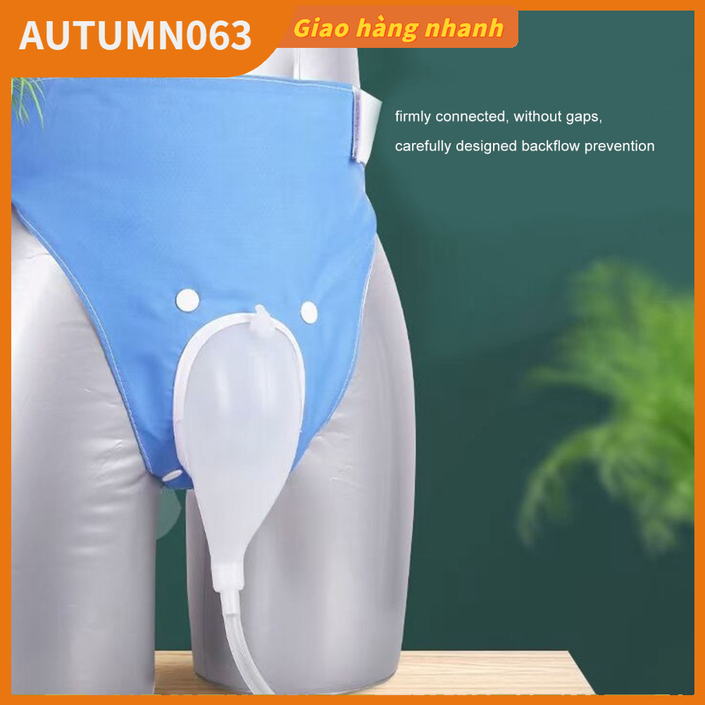 Túi đựng nước tiểu có thể đeo được với ống thông 1000ML 2000ML dành cho nam giới Người cao tuổi mắc chứng không kiểm soát Bệnh nhân Autumn063