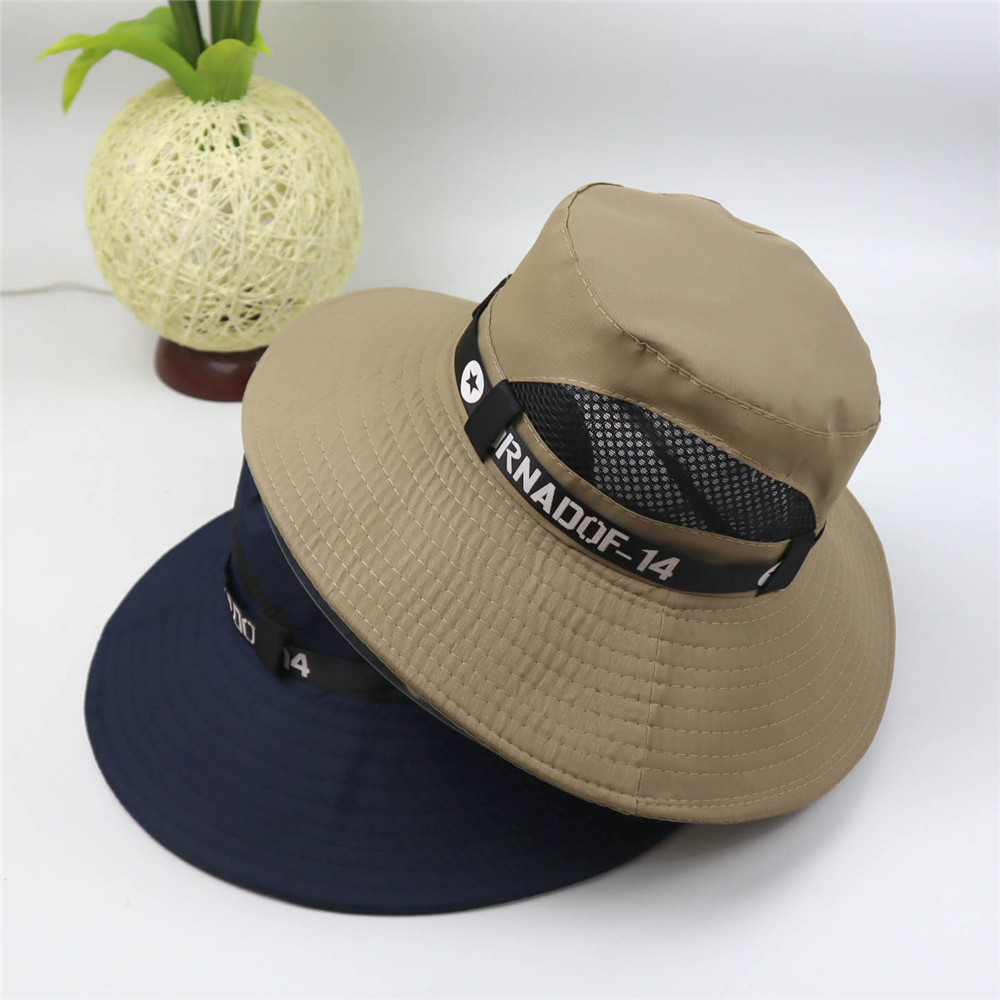 GaseryoMũ Vành Rộng Chống Nắng Thoáng Khí Chống Nước Khô Nhanh Cho Nam