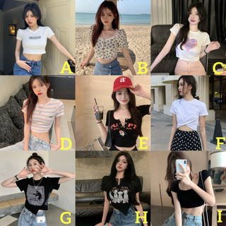 Áo thun ngắn tay kiểu dáng đơn giản cho nữ