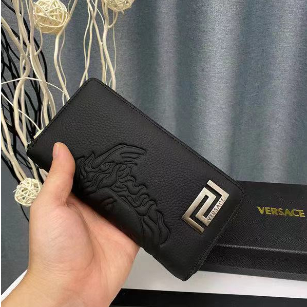 Ví Dài Versace Chính Hãng 100% Có Khóa Kéo Cho Nam