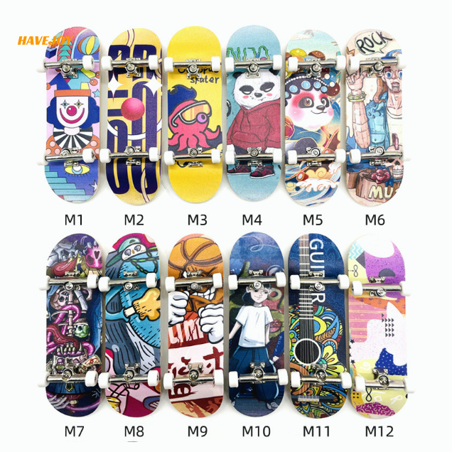 Havejoy Ván Trượt Ngón Tay Mini Bằng Gỗ Phong Chuyên Nghiệp