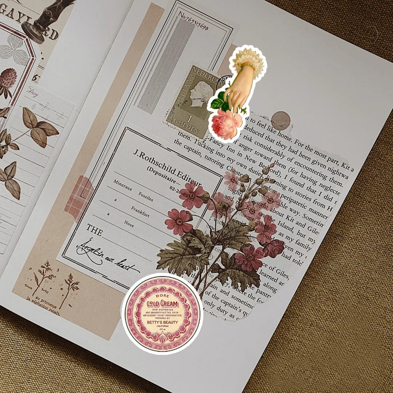 50 Miếng Dán Hình Thỏ Phong Cách Trung Hoa Chống Thấm Nước Trang Trí Điện Thoại Di Động RUIXIANG 2023