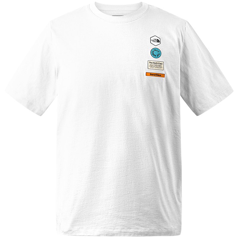 The North Face Áo Thun Cotton Ngắn Tay Thoáng Khí Thoải Mái Dành Cho Nam
