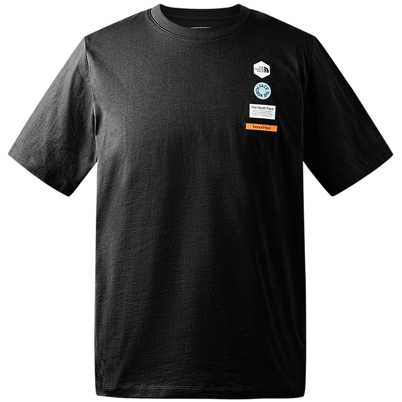 The North Face Áo Thun Cotton Ngắn Tay Thoáng Khí Thoải Mái Dành Cho Nam