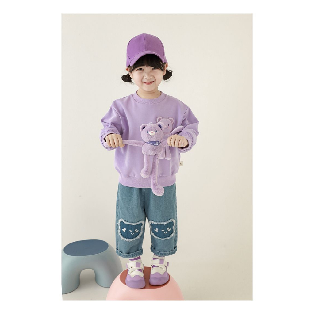 Quần Jean Ống Suông Thời Trang 2023 Dành Cho Bé Gái