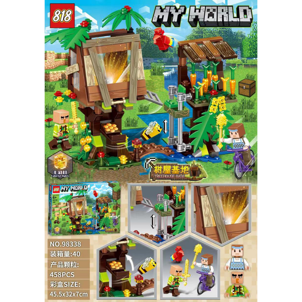 Đồ Chơi Lắp Ráp Minecraft 21246 Chất Lượng Cao