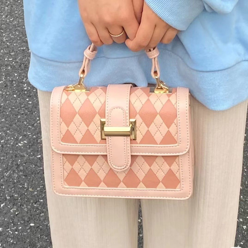 Túi Đeo Chéo Vai Hồng Thời Trang Mùa Hè 2023 Đi chơi Dành Cho Nữ HZFTR0530