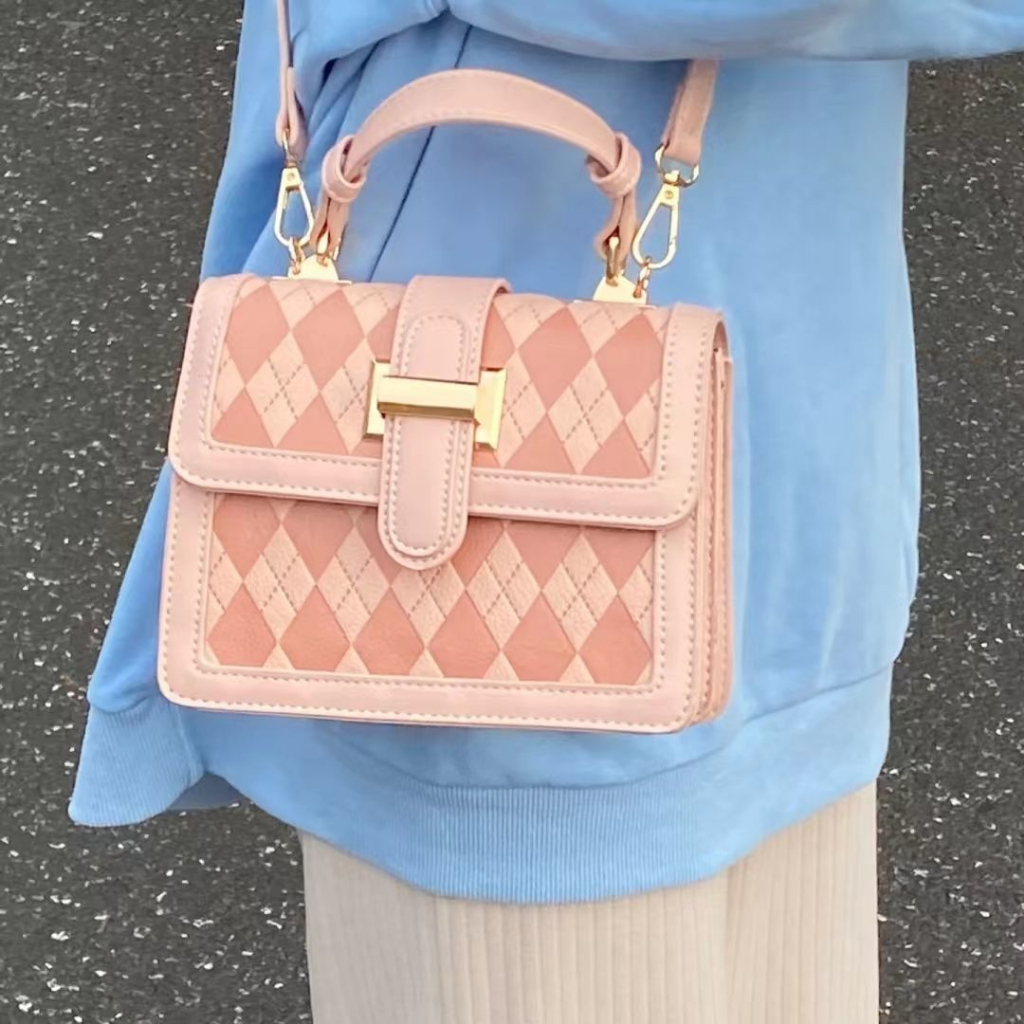 Túi Đeo Chéo Vai Hồng Thời Trang Mùa Hè 2023 Đi chơi Dành Cho Nữ HZFTR0530
