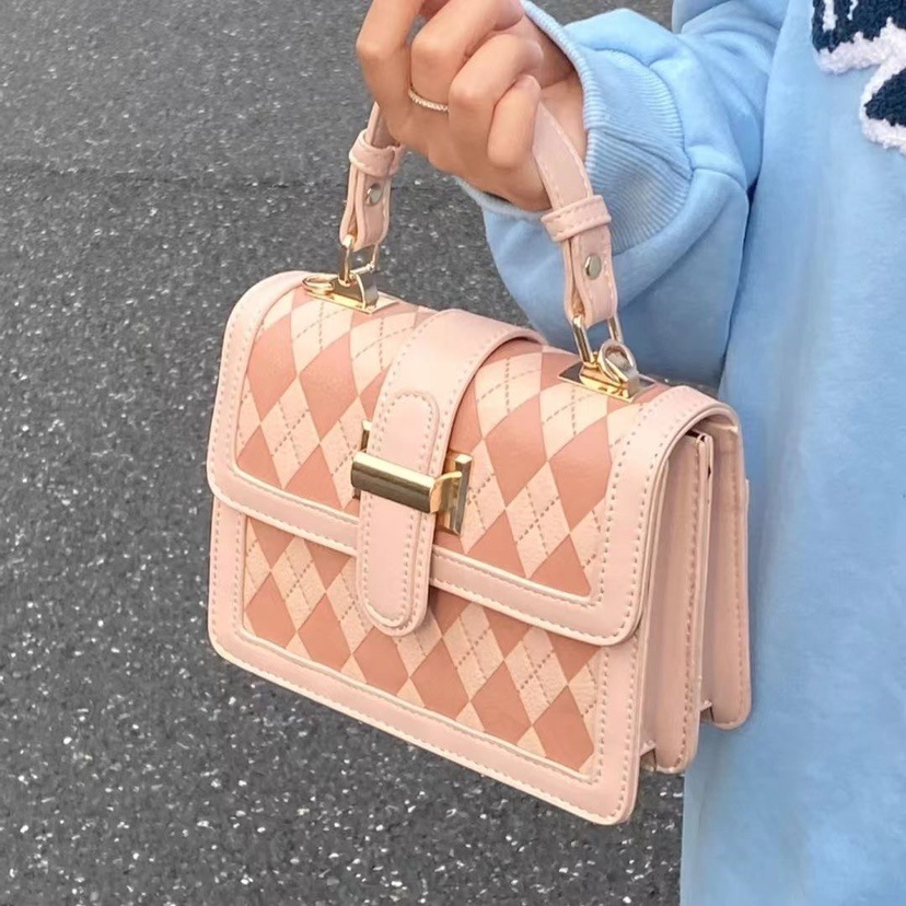 Túi Đeo Chéo Vai Hồng Thời Trang Mùa Hè 2023 Đi chơi Dành Cho Nữ HZFTR0530