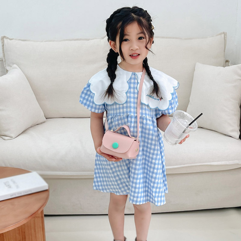 Túi Đeo Chéo Mini Đơn Giản Thời Trang Hàn Quốc Cho Bé Gái