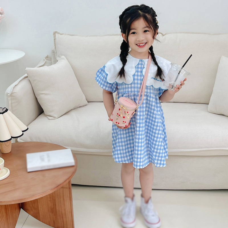 Túi Da PU Đeo Chéo Thời Trang Dành Cho Bé Gái