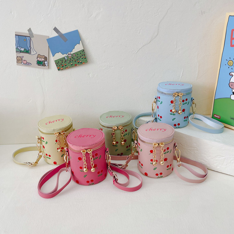 Túi Da PU Đeo Chéo Thời Trang Dành Cho Bé Gái