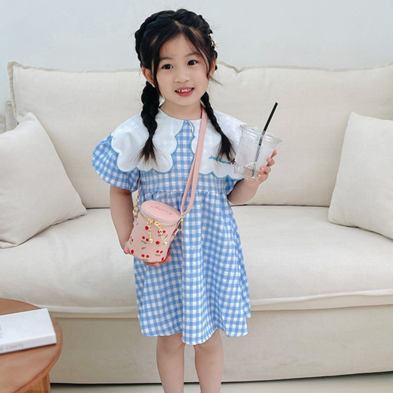 Túi Da PU Đeo Chéo Thời Trang Dành Cho Bé Gái