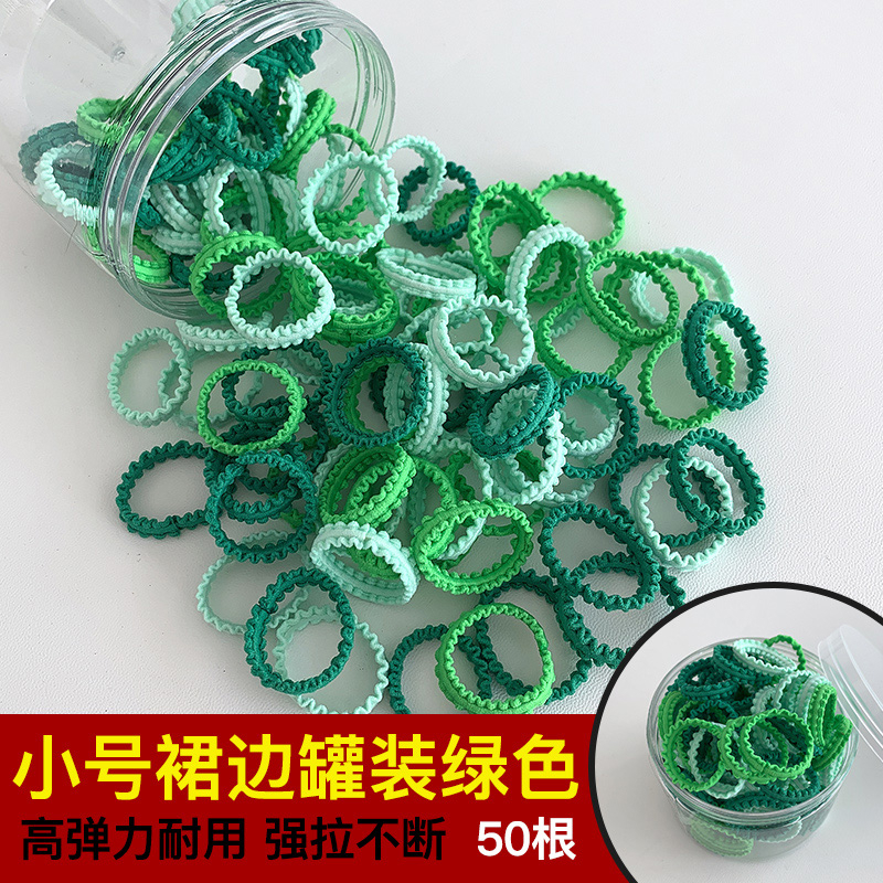 Hộp 1000 Dây Buộc Tóc Co Giãn Nhiều Màu Sắc Thời Trang 2023 Cho Bé Gái