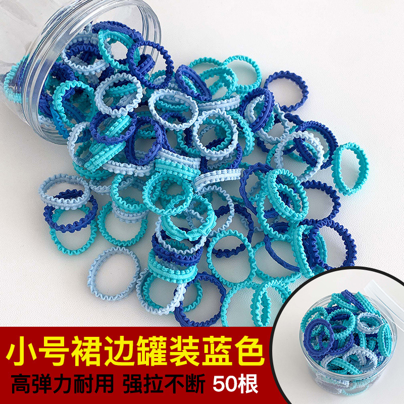 Hộp 1000 Dây Buộc Tóc Co Giãn Nhiều Màu Sắc Thời Trang 2023 Cho Bé Gái