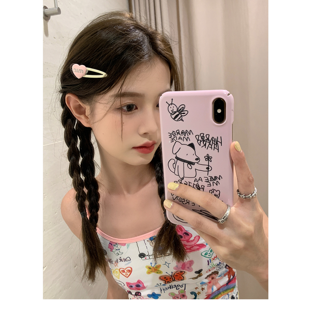 Kẹp Tóc Mỏ Vịt Đính Kim Cương Lấp Lánh Màu Hồng Nhạt Cao Cấp Dành Cho Nữ