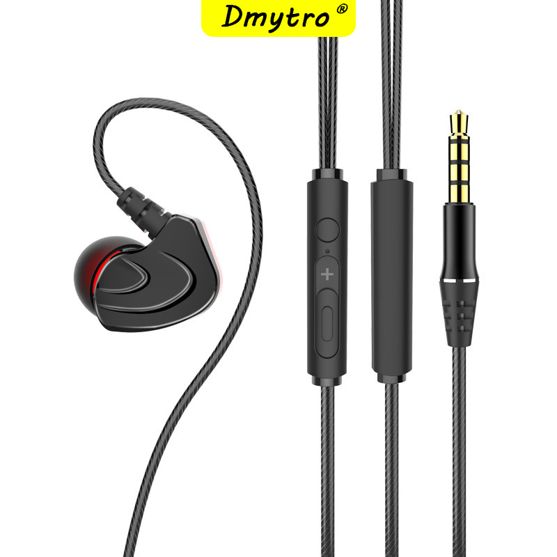 Tai Nghe Thể Thao Âm Thanh HiFi Có Dây Bằng Đồng Chính Hãng