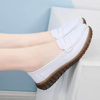 Giày Búp Bê Da Đế Mềm Thời Trang Nữ Tính