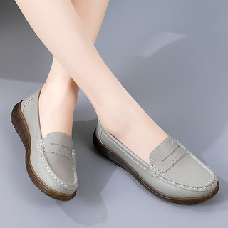 Giày Búp Bê Da Đế Mềm Thời Trang Nữ Tính