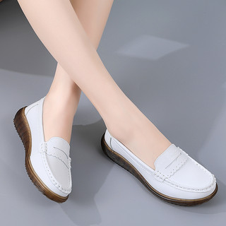 Giày Búp Bê Da Đế Mềm Thời Trang Nữ Tính