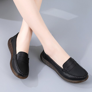 Giày Búp Bê Da Đế Mềm Thời Trang Nữ Tính