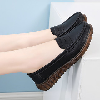 Giày Búp Bê Da Đế Mềm Thời Trang Nữ Tính