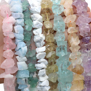 Đá tự nhiên 10-14mm không đều freeform nguyên khối thạch anh thạch anh thạch anh amazonite khoáng chất thạch anh citrines hạt tự làm để làm đồ trang sức