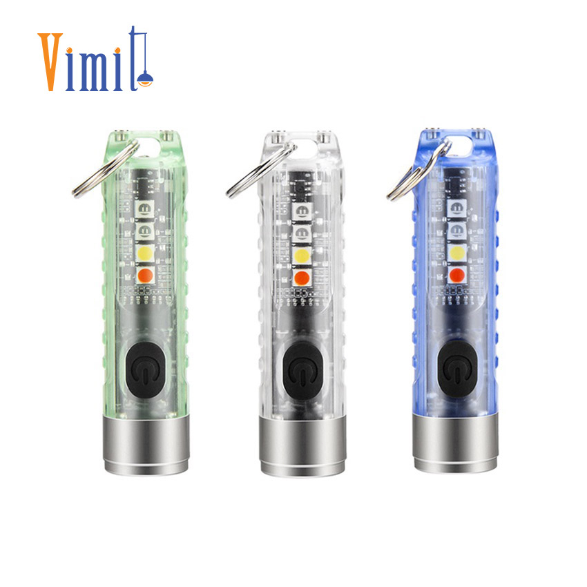 【Miễn phí vận chuyển】Vimite Đèn Pin S11 LED Mini SST20 IP65 Chống Thấm Nước Tiện Dụng Mang Theo Du Lịch Cắm Trại