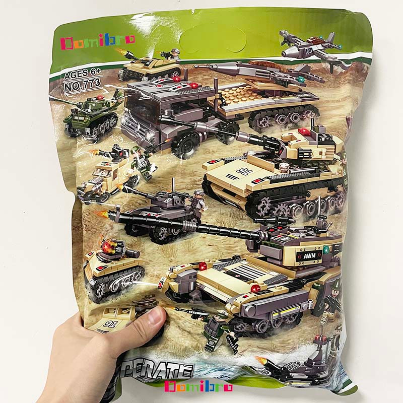 Bộ Đồ Chơi Lắp Ráp Lego Quân Đội 1000 Mảnh