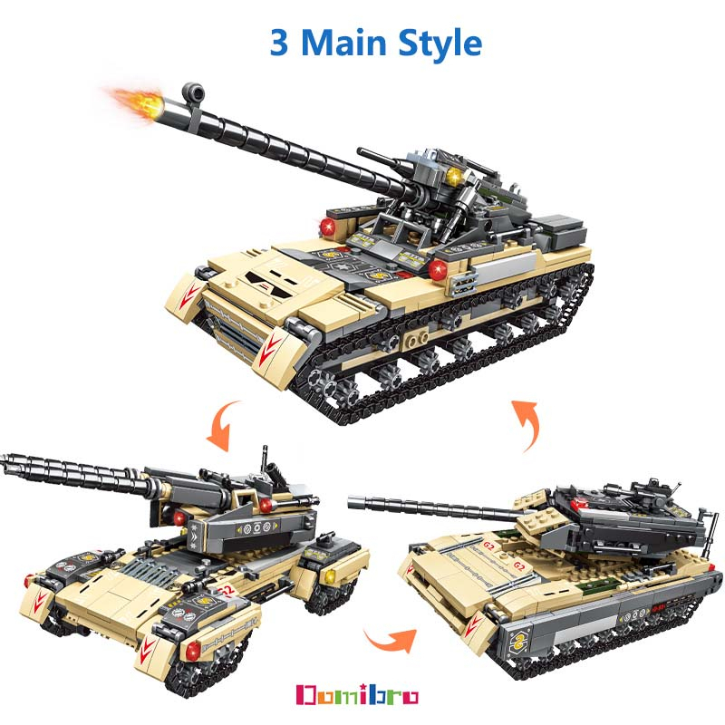 Bộ Đồ Chơi Lắp Ráp Lego Quân Đội 1000 Mảnh