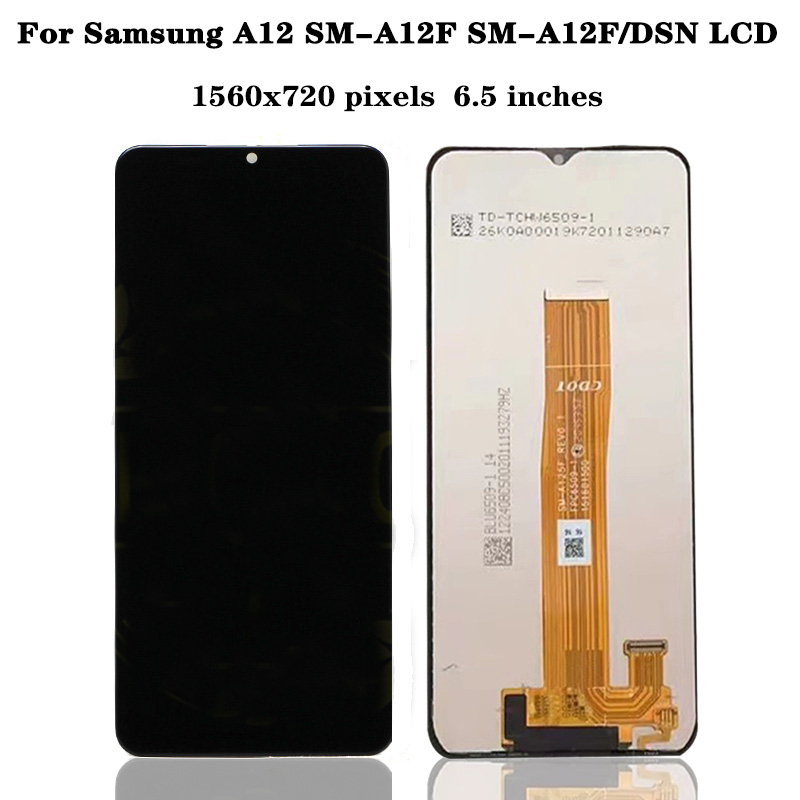 Màn Hình lcd Cảm Ứng Thay Thế Cho samsung galaxy a12 a125 a02 m02 m022