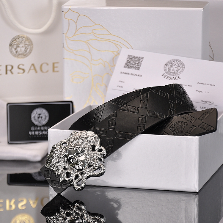 Thắt Lưng Versace Bằng Da Thật Cao Cấp Thời Trang Cho Nam