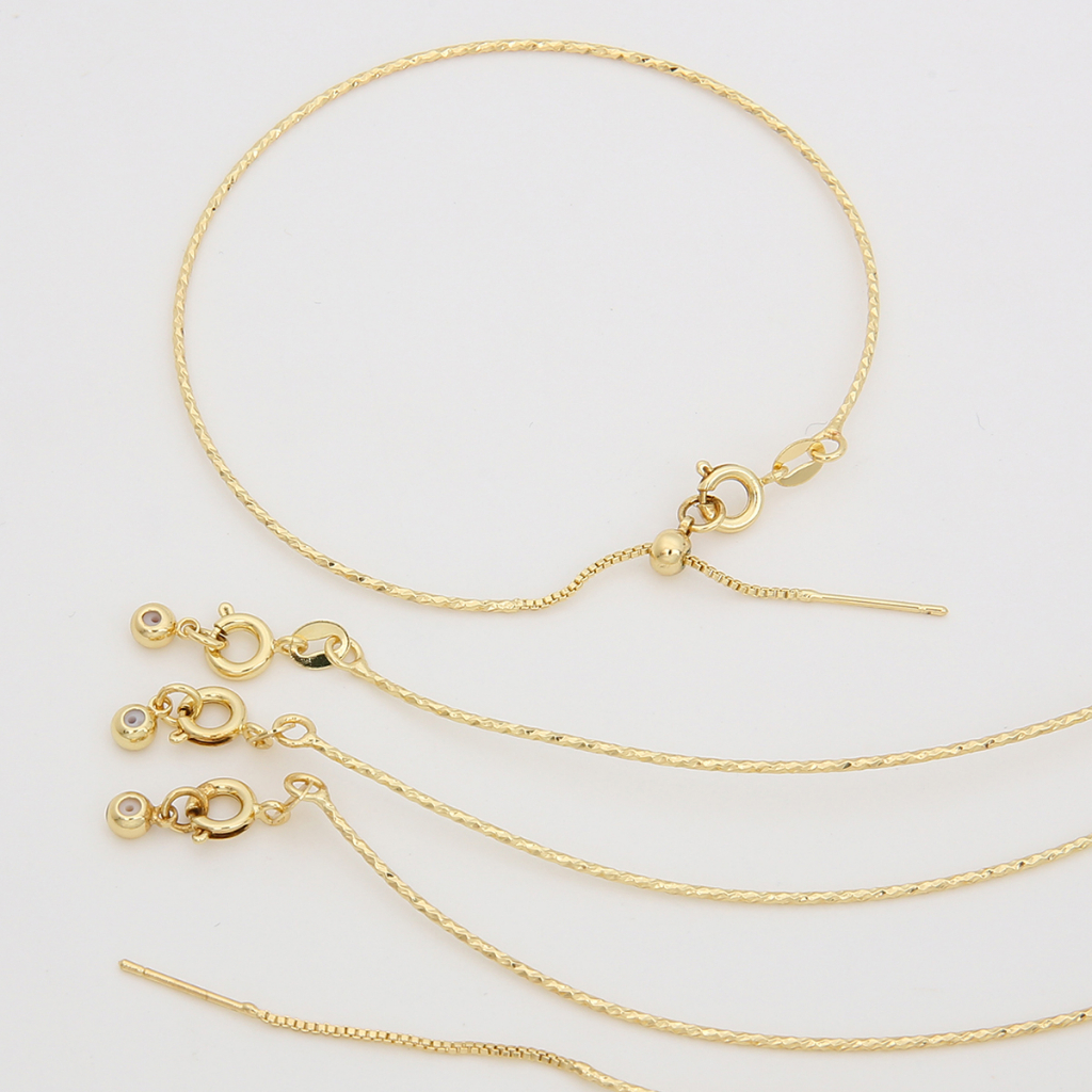 1 Cuộn Dây Đeo Tay Mạ Vàng 14K Đa Năng