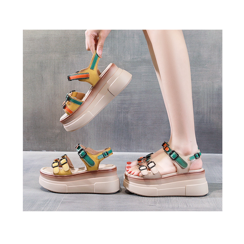 ✨Giày Sandal Đế Dày Thời Trang Mùa Hè 2023 Dành Cho Nữ