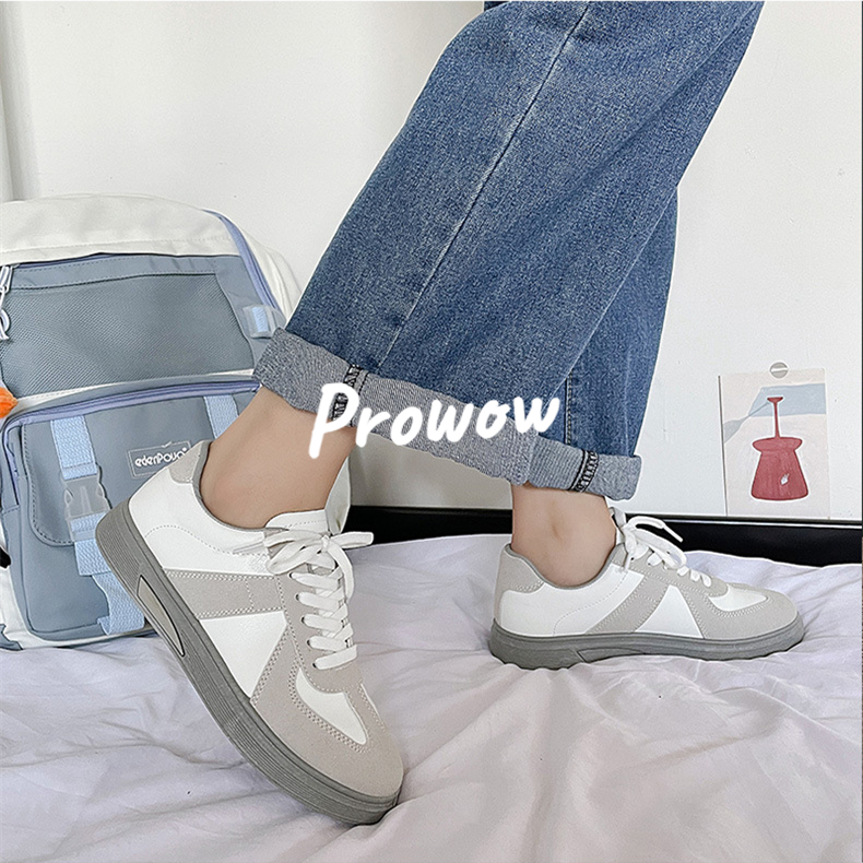 Prowow❤Giày Thể Thao Kiểu Dáng Đơn Giản Năng Động Thời Trang Dành Cho Nữ