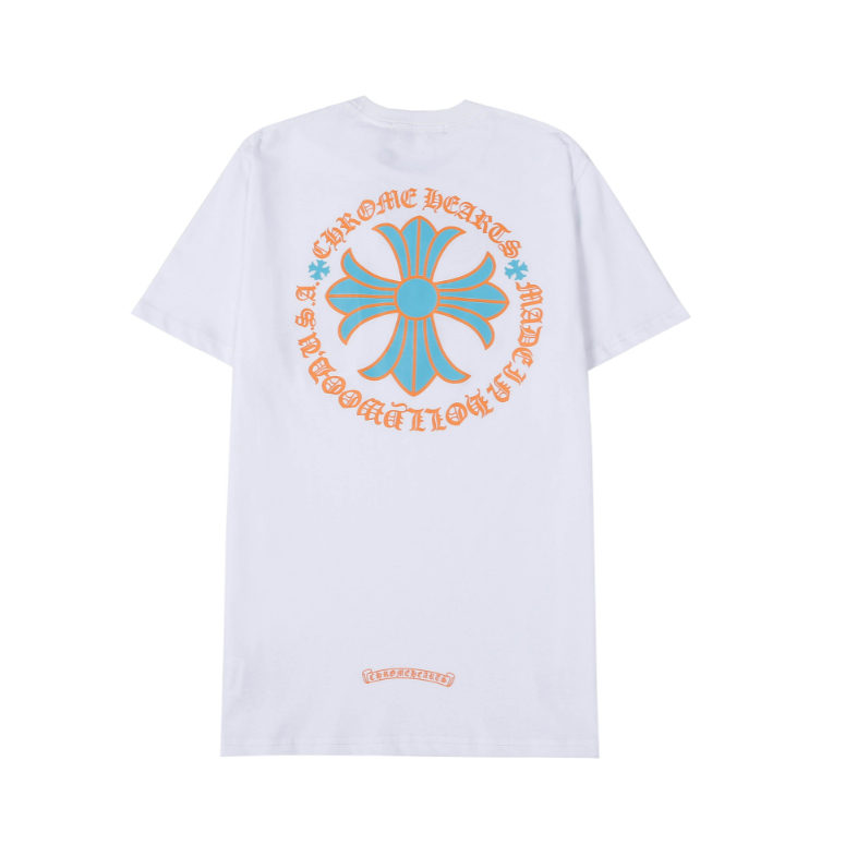 Áo Thun cotton Tay Ngắn In Hình Chrome Hearts Thời Trang unisex