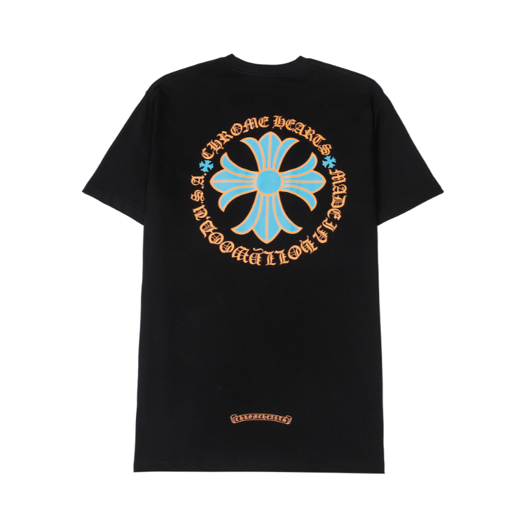 Áo Thun cotton Tay Ngắn In Hình Chrome Hearts Thời Trang unisex