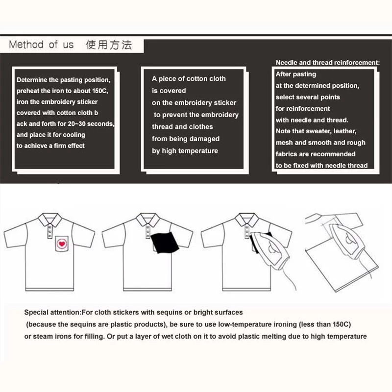 Sticker Ủi Thêu Hình Mèo Đen Hoạt Hình Ngộ Nghĩnh