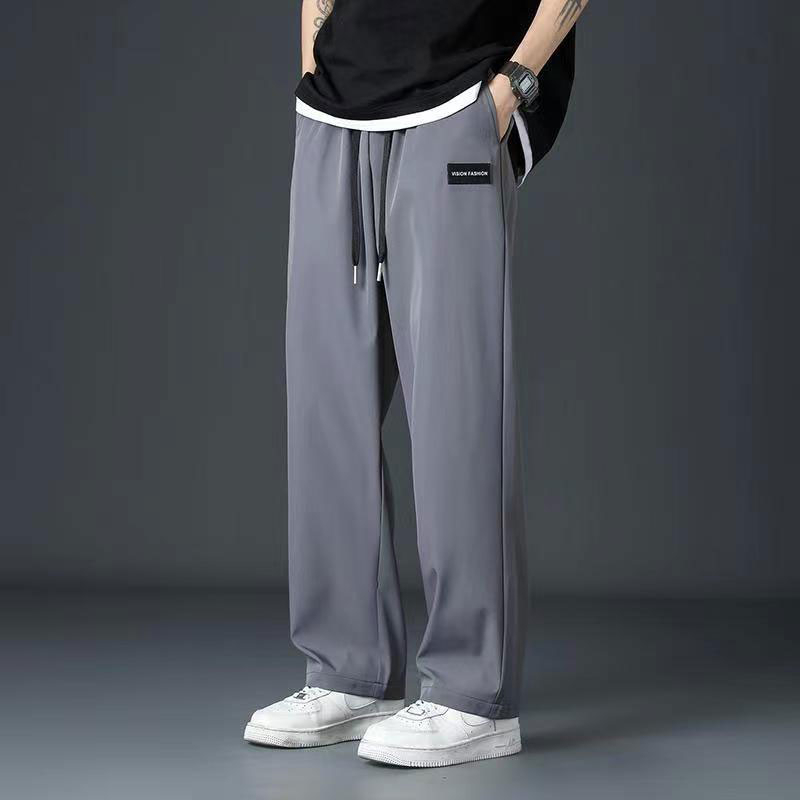 Quần Dài Thể Thao Ống Đứng Chất Vải Khô Thoáng Nhanh Thời Trang Mùa Hè Cho Nam