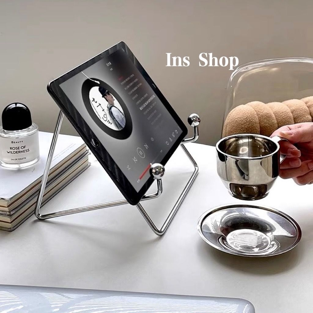 Giá Đỡ Máy Tính Bảng Bằng Sắt Thiết Kế Độc Đáo Tiện Dụng Cho iPad
